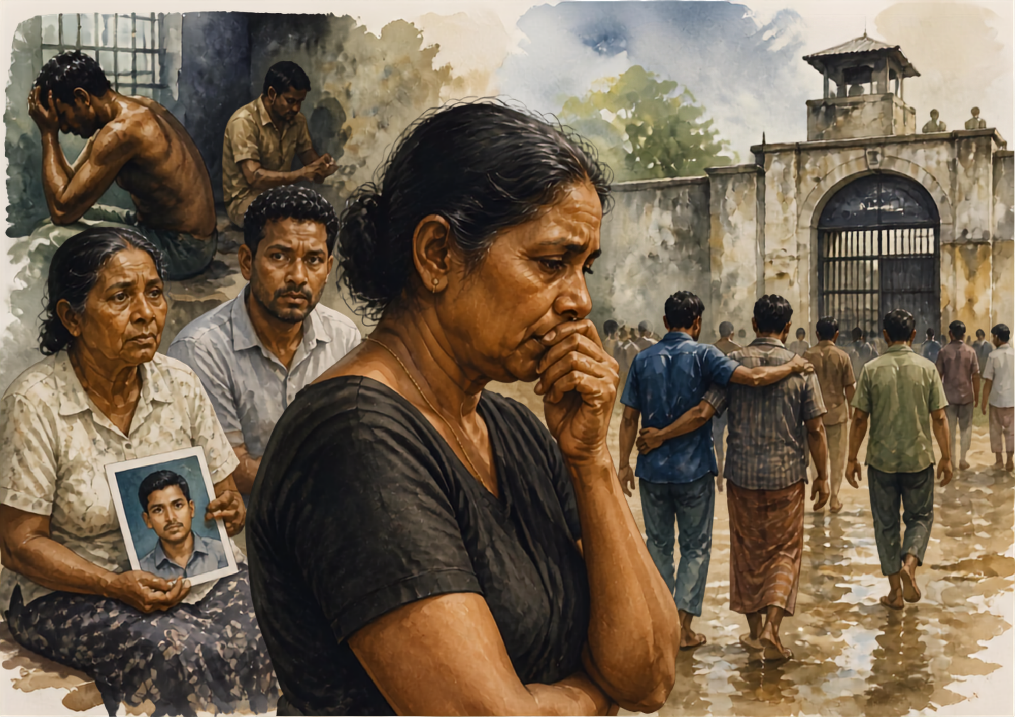 Human Rights Report Illustration (Sri Lanka)