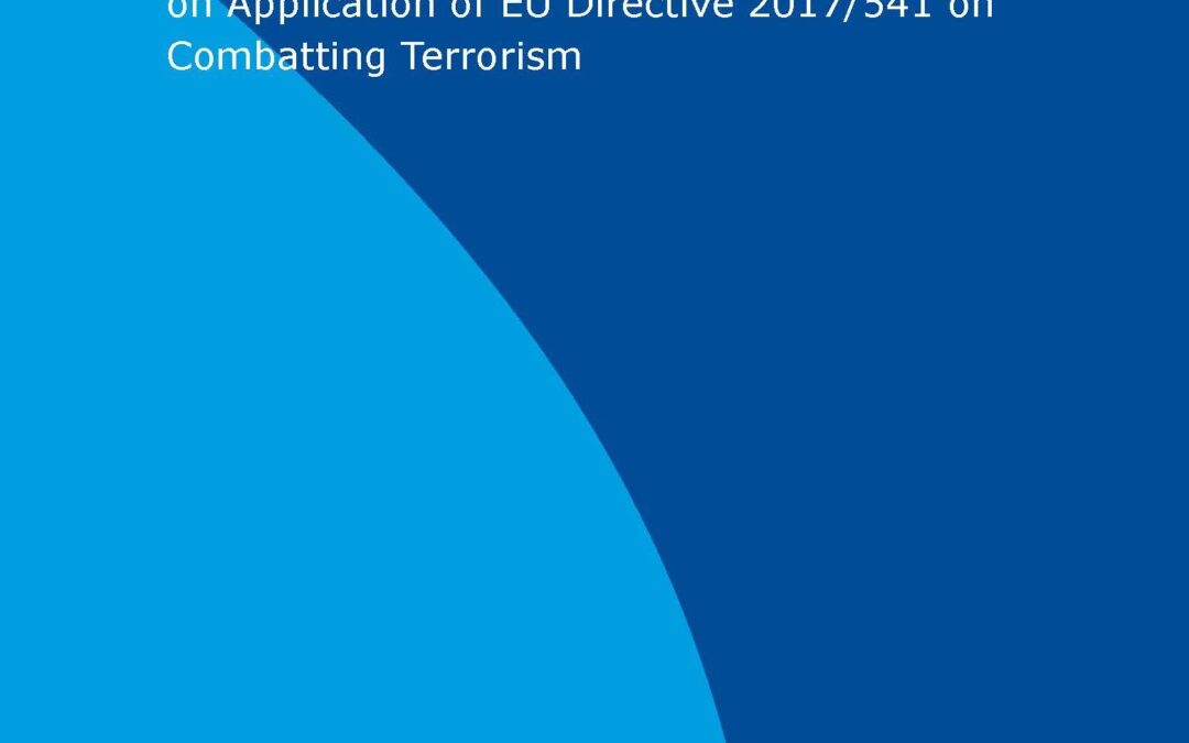 Guidance on judicial application of the EU Counter-terrorism Directive
