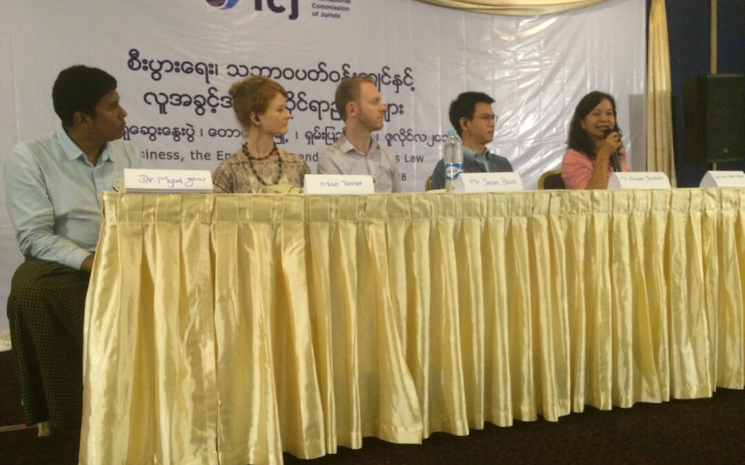 Myanmar: ICJ convenes workshop in Shan State on Business and Human Rights