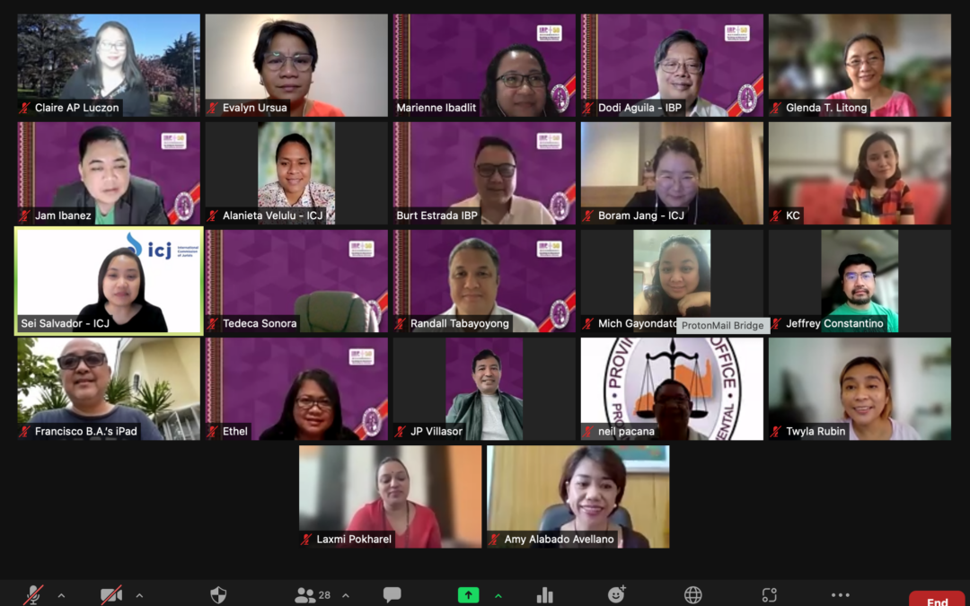 Philippines: Jurists call for action to end discriminatory attitudes and conduct towards women