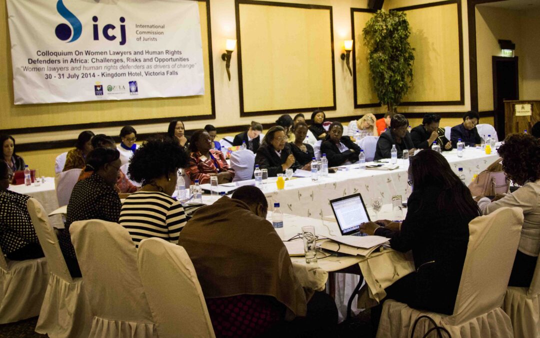 Zimbabwe: ICJ Colloquia on women lawyers and human rights defenders