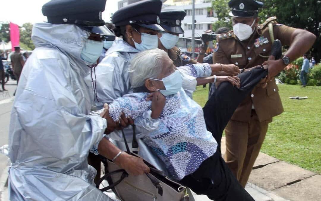 Sri Lanka: Immediately release peaceful protesters detained under Covid-19 quarantine