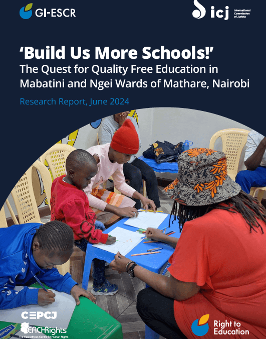‘Build Us More Schools’: The Quest for Quality Free Education in Mabatini and Ngei Wards of Mathare, Nairobi