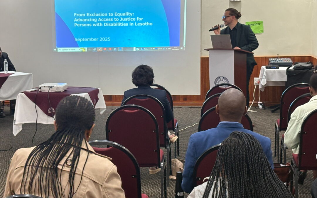 Lesotho: Further measures needed to ensure access to justice for persons with disabilities – New ICJ Report