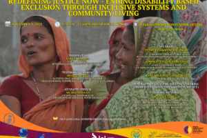 Redefining Justice Now - Ending Disability based Exclusion Through Inclusive Systems and Community Living