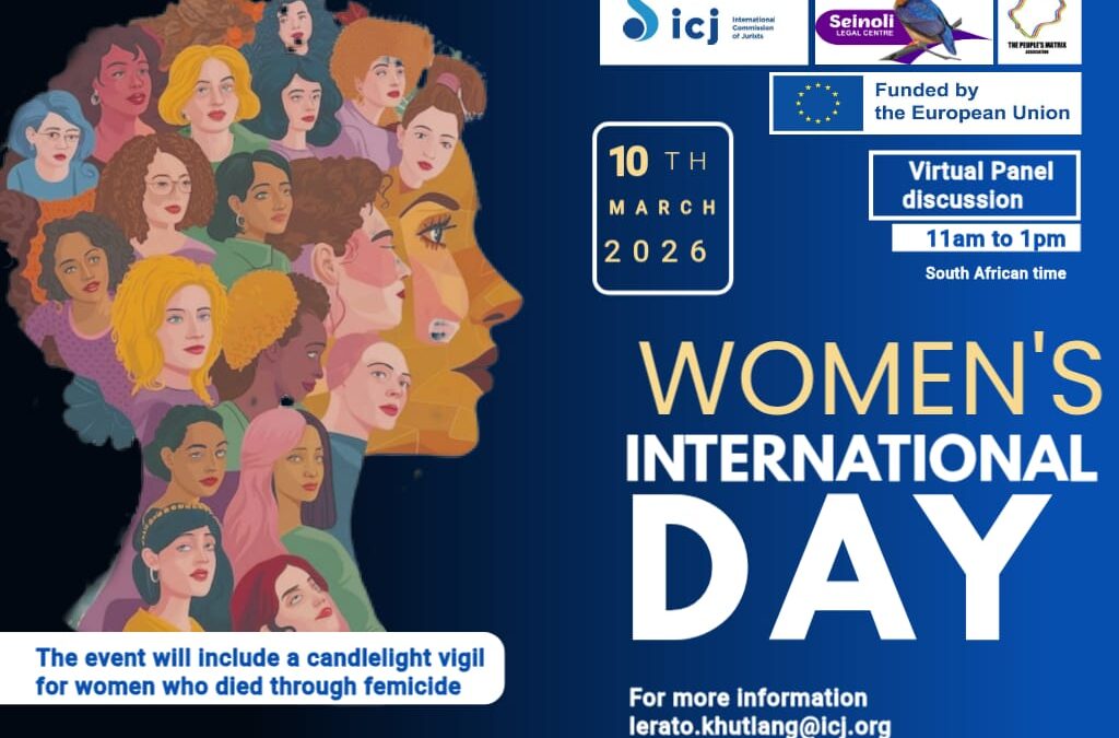 Lesotho: Concerted action required from all sectors to ensure access to justice for women’s human rights