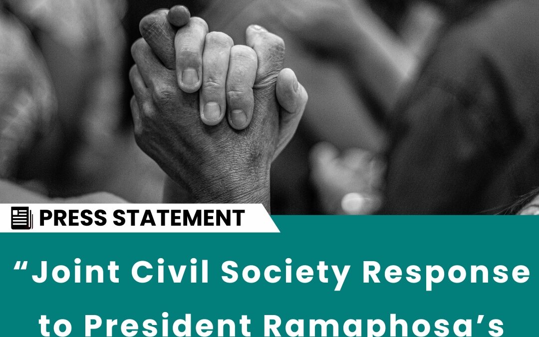 ICJ and others welcome SA President’s condemnation of xenophobia and attempts by private individuals to enforce immigration laws